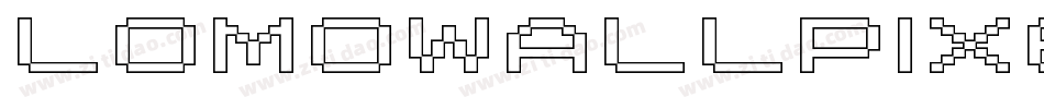 LomoWallPixel LT Std 50字体转换